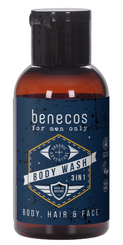 Benecos For Men ONLY Body Wash MINI