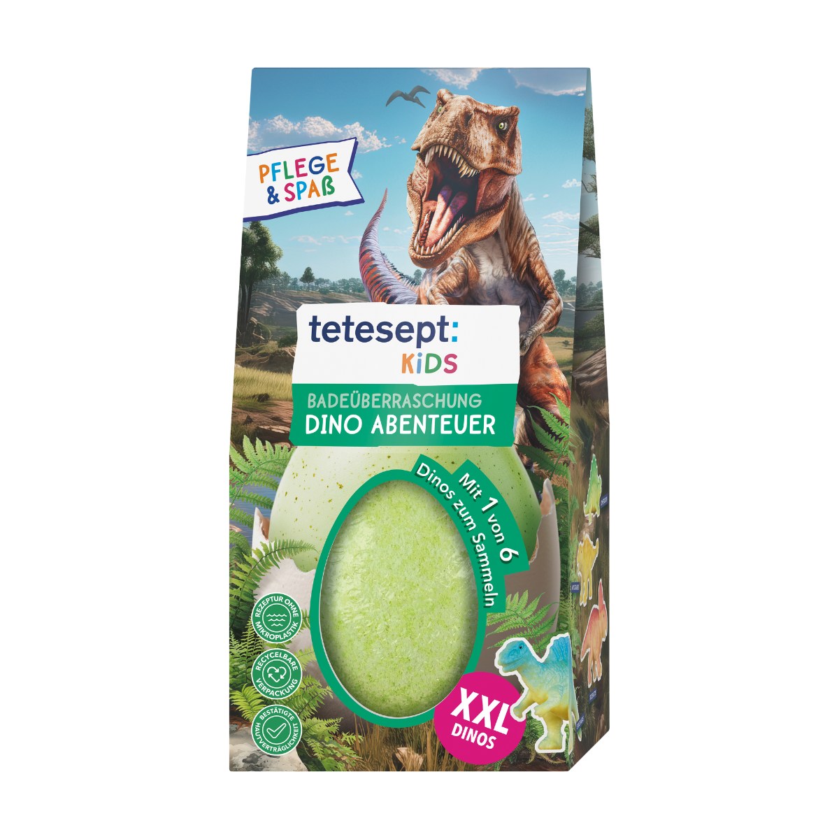 TeTe Bagno efferv. per bambini avventura dinosauro