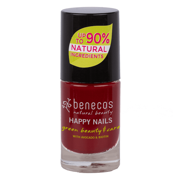 BENECOS natural SMALTO per UNGHIE cherry red