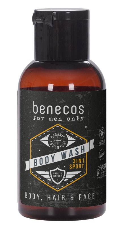 Benecos For Men ONLY Body Wash Sport MINI