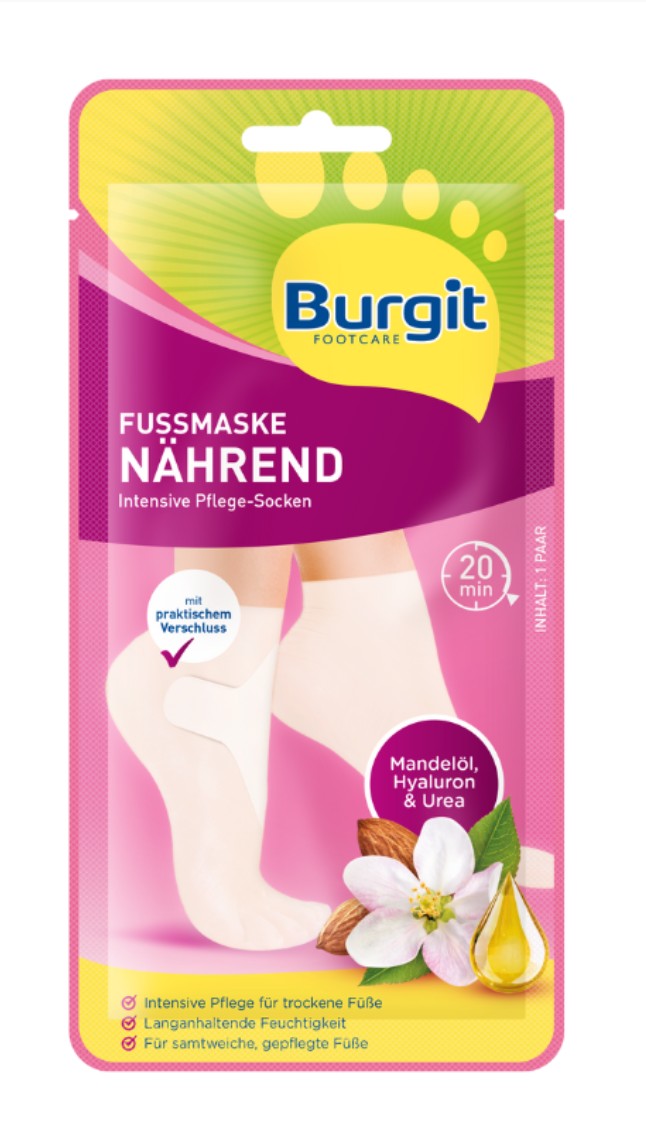 Burgit maschera piedi nutriente calzino NUOVO