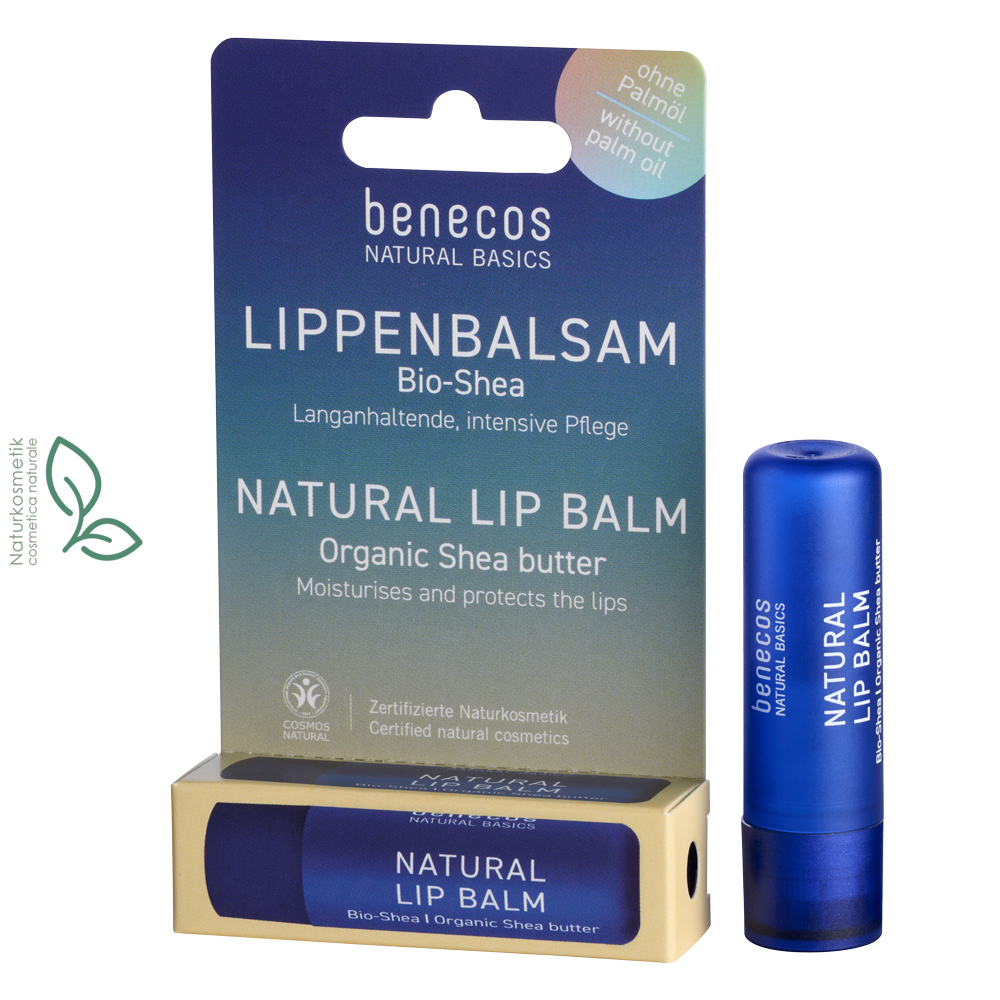 Benecos natural Basics balsamo labbra shea BIO